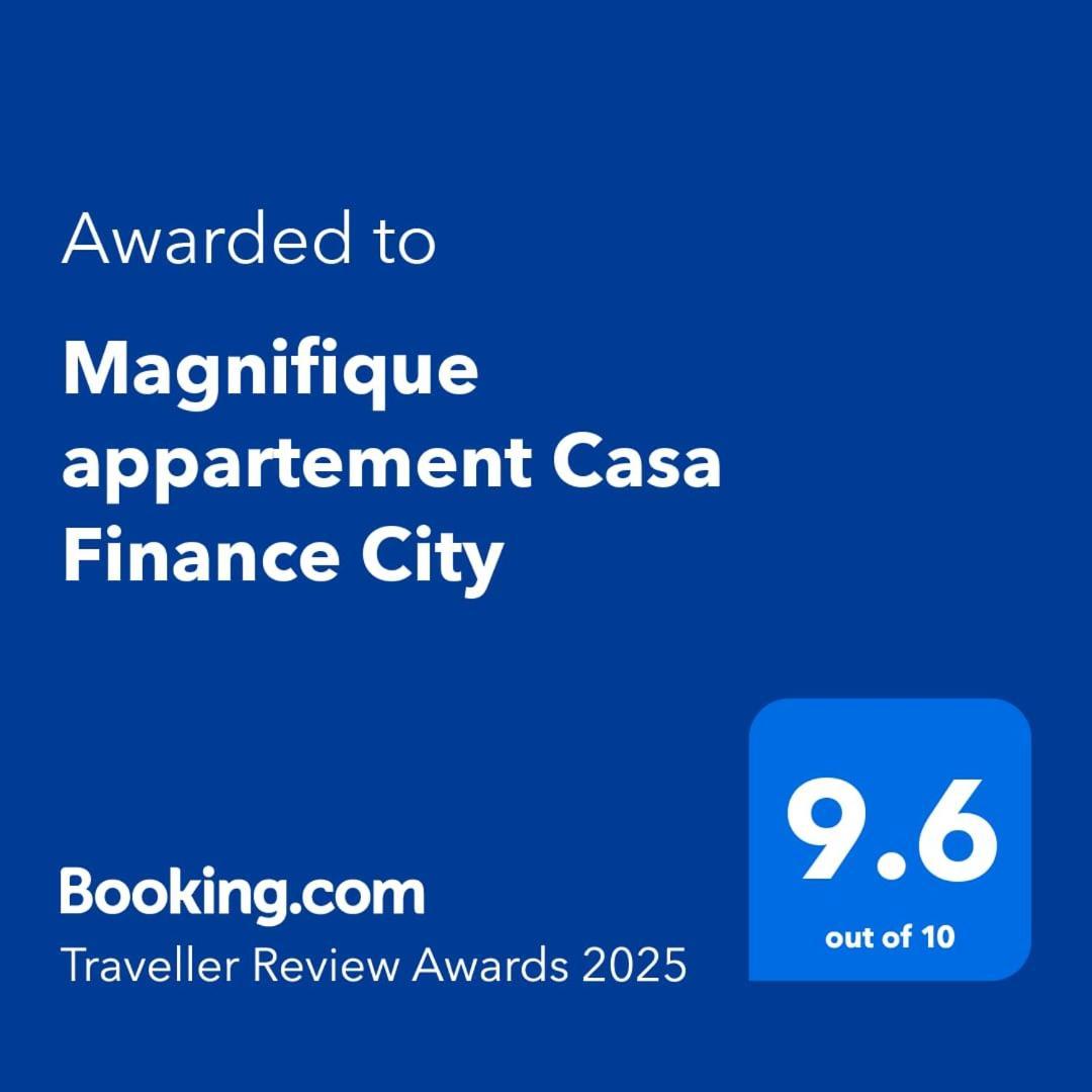 Magnifique Appartement Casa Finance City Касабланка Экстерьер фото